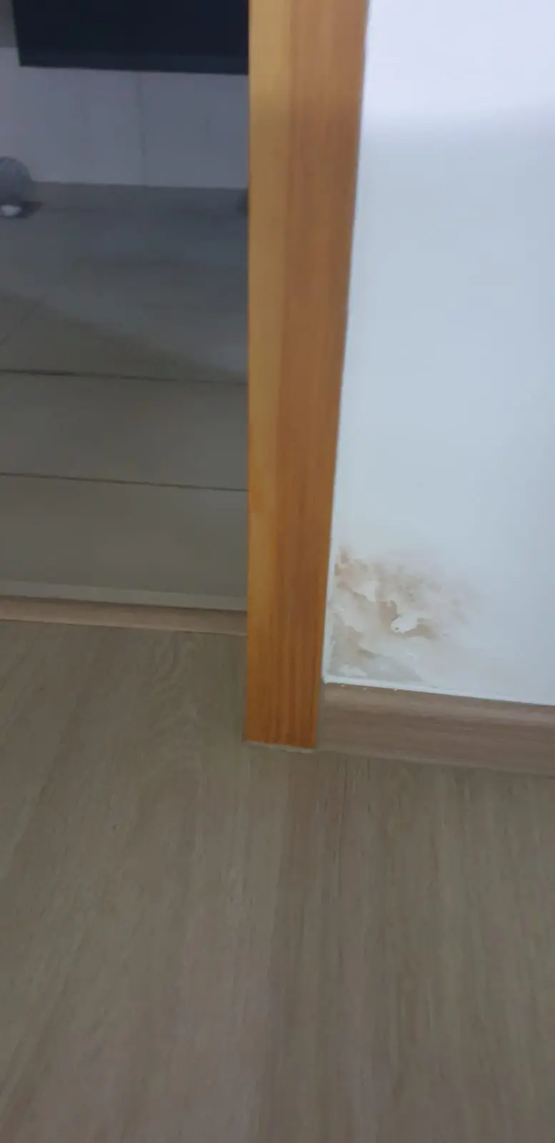 Wooden door repair completed by EasyMoveOut handyman in Singapore